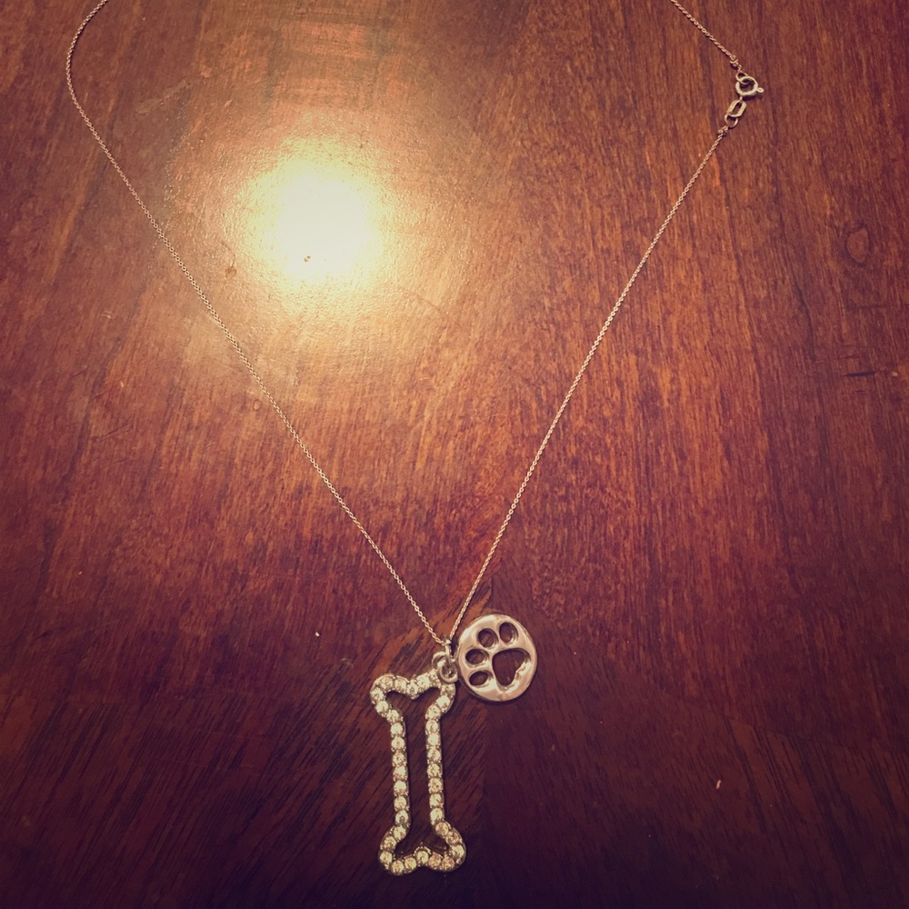 Dog bone necklace
